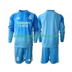 Maillot Real Madrid Gardien Enfant Tenue Domicile 2025-2026 Manche Longue