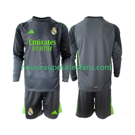 Maillot Real Madrid Gardien Enfant Tenue 3ème 2025-2026 Manche Longue