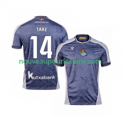Maillot États-Unis Real Sociedad Takef Kubo 14 Homme Tenue Extérieur 2025-2026 Manche Courte