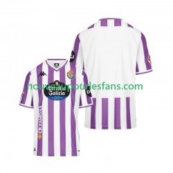 Maillot Real Valladolid Homme Tenue Domicile 2025-2026 Manche Courte