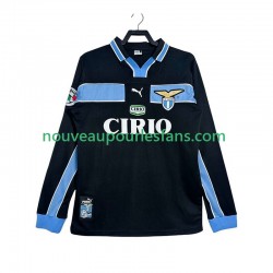Maillot SS Lazio Rétro Homme Tenue Extérieur 1999 1998 Manche Longue