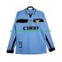 Maillot SS Lazio Rétro Homme Tenue Domicile 1999 1998 Manche Longue