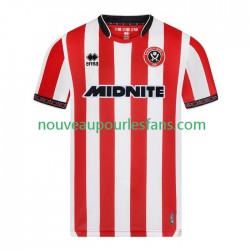 Maillot Sheffield United Homme Tenue Domicile 2025-2026 Manche Courte