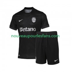 Maillot Sporting CP Enfant Tenue Extérieur 2025-2026 Manche Courte