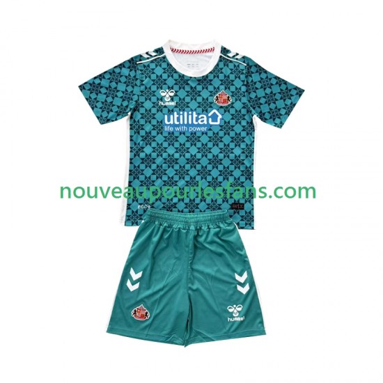 Maillot Sunderland Gardien Enfant Tenue Domicile 2025-2026 Manche Courte