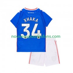 Maillot Sunderland Granit Xhaka 34 Enfant Tenue Extérieur 2025-2026 Manche Courte