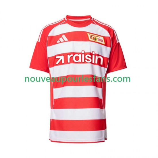 Maillot Union Berlin Homme Tenue Domicile 2025-2026 Manche Courte