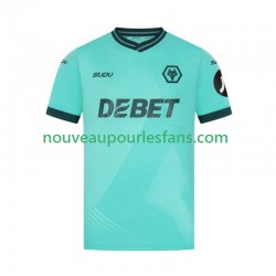 Maillot Wolverhampton Wanderers Homme Tenue Extérieur 2025-2026 Manche Courte