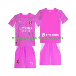 Maillot AC Milan Gardien Enfant Tenue Extérieur 2026-2027 Manche Courte