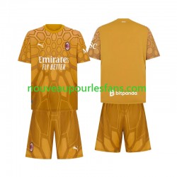 Maillot AC Milan Gardien Enfant Tenue Domicile 2026-2027 Manche Courte