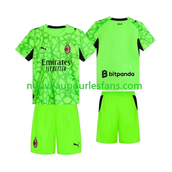 Maillot AC Milan Gardien Enfant Tenue 3ème 2026-2027 Manche Courte
