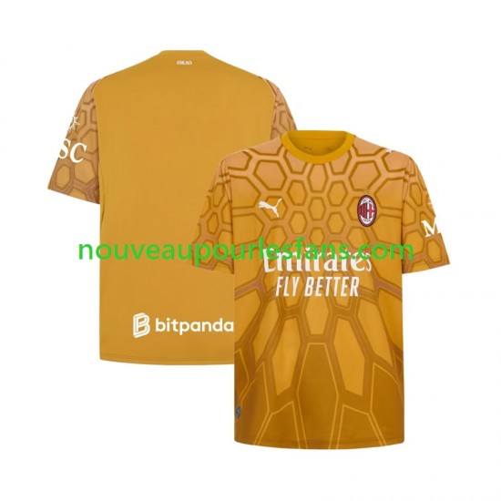 Maillot AC Milan Gardien Homme Tenue Domicile 2026-2027 Manche Courte