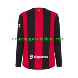 Maillot AC Milan Homme Tenue Domicile 2026-2027 Manche Longue