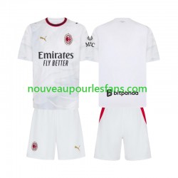 Maillot AC Milan Enfant Tenue Extérieur 2026-2027 Manche Courte