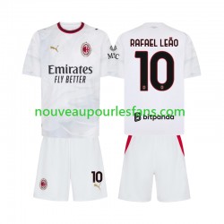 Maillot AC Milan Rafael Leao 10 Enfant Tenue Extérieur 2026-2027 Manche Courte