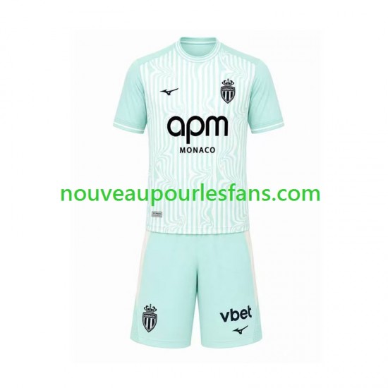 Maillot AS Monaco Enfant Tenue 3ème 2026-2027 Manche Courte