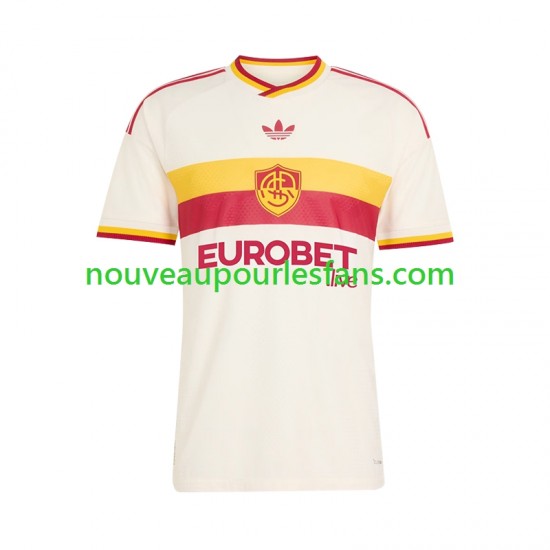 Maillot AS Rome Homme Tenue Extérieur 2026-2027 Manche Courte