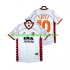 Maillot AS Rome Totti 10 2000 Rétro Homme Tenue Extérieur 1999 Manche Courte