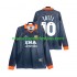 Maillot AS Rome Totti 10 2000 Rétro Homme Tenue 3ème 1999 Manche Longue