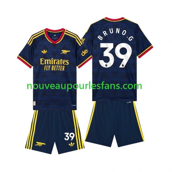 Maillot Arsenal Bruno Guimaraes 39 Enfant Tenue Extérieur 2026-2027 Manche Courte