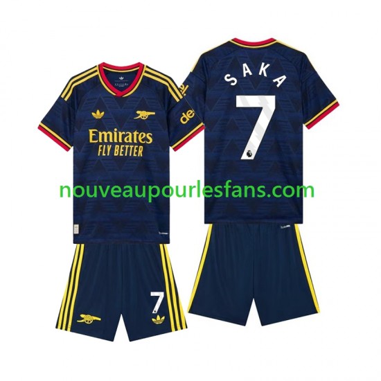 Maillot Arsenal Bukayo Saka 7 Enfant Tenue Extérieur 2026-2027 Manche Courte