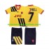 Maillot Arsenal CAMPBELL 7 1993 Rétro Enfant Tenue Extérieur 1994 Manche Courte