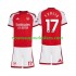 Maillot Arsenal Christos Tzolis 17 Enfant Tenue Domicile 2026-2027 Manche Courte