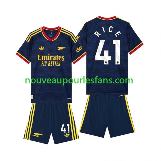 Maillot Arsenal Declan Rice 41 Enfant Tenue Extérieur 2026-2027 Manche Courte