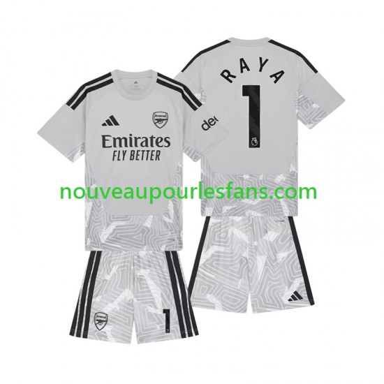 Maillot Arsenal David Raya 1 Gardien Enfant Tenue Domicile 2026-2027 Manche Courte