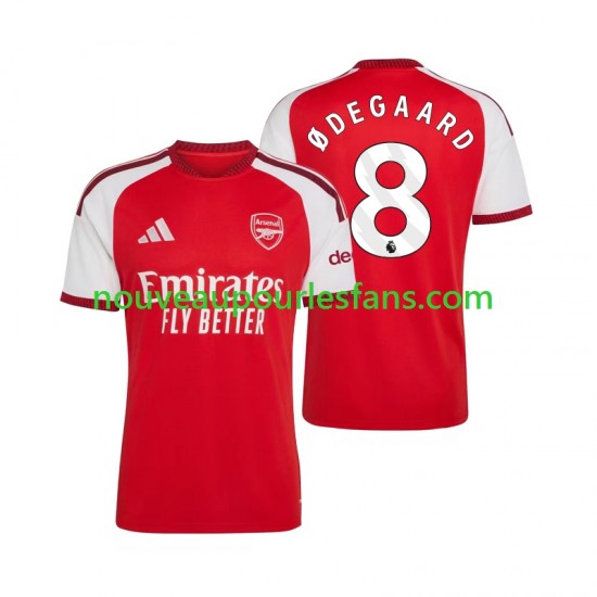 Maillot Arsenal Martin Odegaard 8 Homme Tenue Domicile 2026-2027 Manche Courte