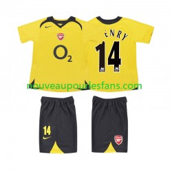 Maillot Arsenal Thierry Henry 14 2005 Rétro Enfant Tenue Extérieur 2006 Manche Courte