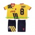 Maillot Arsenal WRIGHT 8 1993 Rétro Enfant Tenue Extérieur 1994 Manche Courte