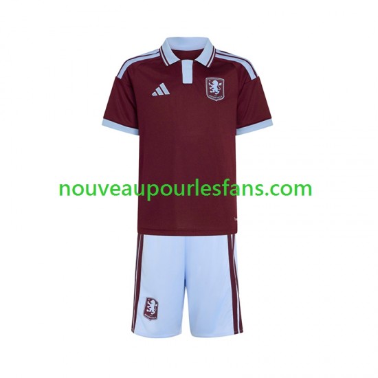 Maillot Aston Villa Enfant Tenue Domicile 2026-2027 Manche Courte