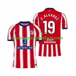 Maillot Atlético Madrid Julian Alvarez 19 Homme Tenue Domicile 2026-2027 Manche Courte