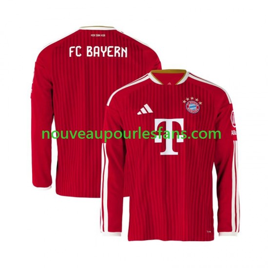 Maillot Bayern Munich Homme Tenue Domicile 2026-2027 Manche Longue