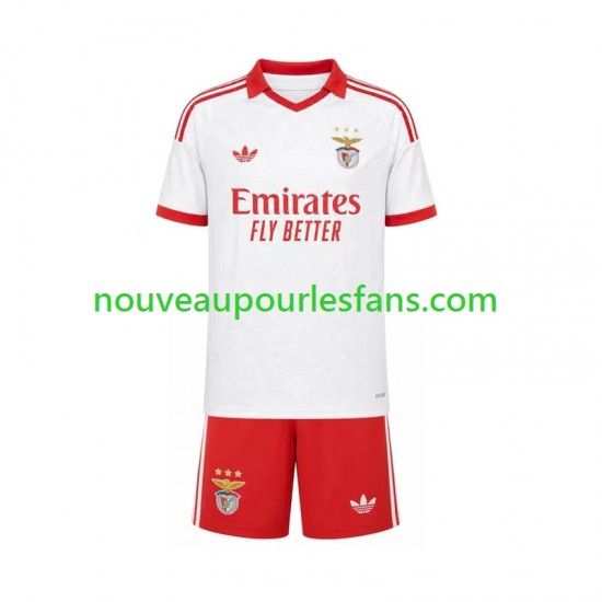 Maillot Benfica Enfant Tenue Extérieur 2026-2027 Manche Courte