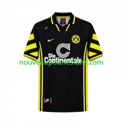 Maillot Borussia Dortmund 1996 Rétro Homme Tenue Extérieur Manche Courte