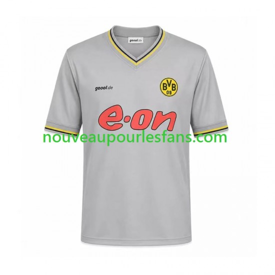 Maillot Borussia Dortmund Rétro Homme Tenue Extérieur 2002 Manche Courte