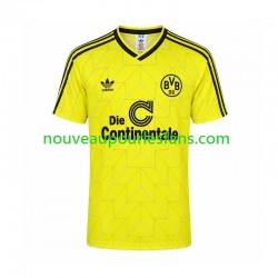 Maillot Borussia Dortmund Rétro Homme Tenue Domicile 1998 Manche Courte