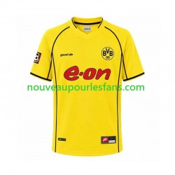 Maillot Borussia Dortmund Rétro Homme Tenue Domicile 2002 Manche Courte