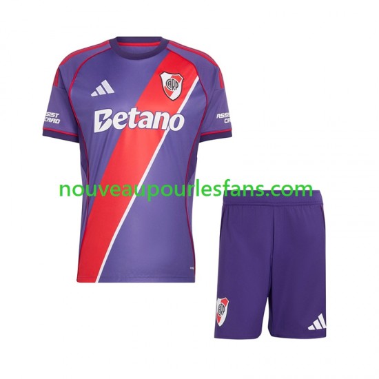 Maillot CA River Plate Enfant Tenue 3ème 2026-2027 Manche Courte