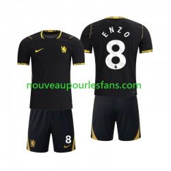 Maillot Chlesea Enzo Fernandez 8 Enfant Tenue Extérieur 2026-2027 Manche Courte