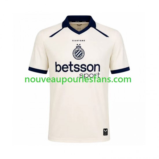 Maillot Club Brugge Homme Tenue Extérieur 2026-2027 Manche Courte