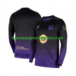 Maillot FC Barcelone Homme Tenue Extérieur 2026-2027 Manche Longue