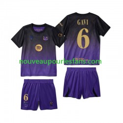 Maillot FC Barcelone Gavi 6 Enfant Tenue Extérieur 2026-2027 Manche Courte
