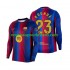 Maillot FC Barcelone Jules Kounde 23 Homme Tenue Domicile 2026-2027 Manche Longue