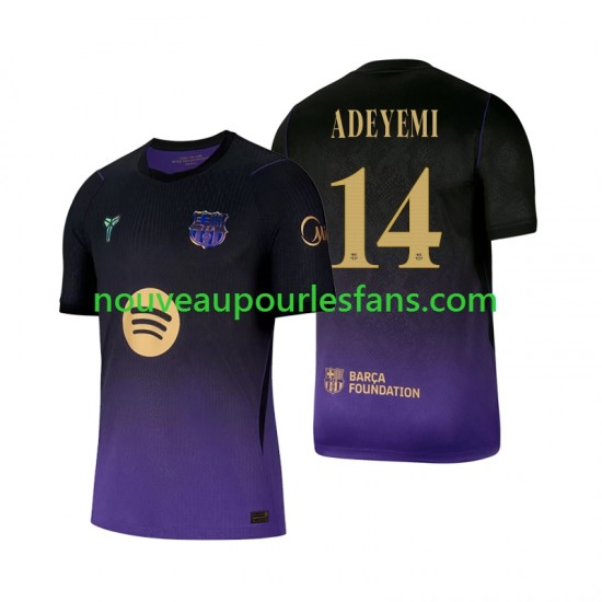 Maillot FC Barcelone Karim Adeyemi 14 Homme Tenue Extérieur 2026-2027 Manche Courte