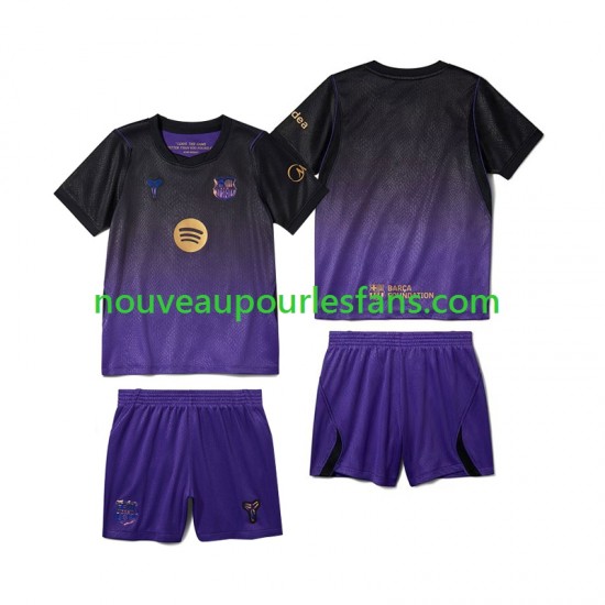 Maillot FC Barcelone Enfant Tenue Extérieur 2026-2027 Manche Courte