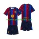 Maillot FC Barcelone Enfant Tenue Domicile 2026-2027 Manche Courte