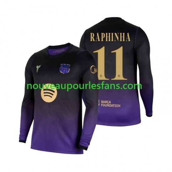 Maillot FC Barcelone Raphinha 11 Homme Tenue Extérieur 2026-2027 Manche Longue